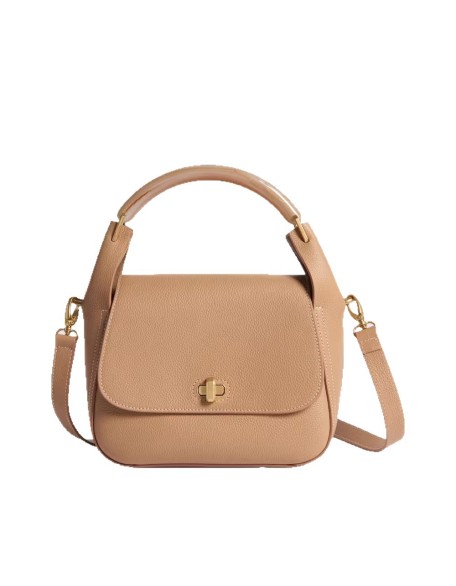 Leather handbag, fashionable and luxurious women's crossbody bag, single-shoulder handbag, PU leather with a small square design featuring a textured pattern