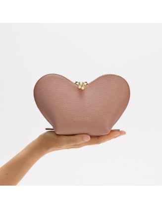 Makeup bag, travel-friendly cosmetic storage bag, handbag, skincare products, leather toiletry bag