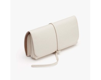 Makeup bag, beauty tools, leather storage bag, travel-friendly, minimalist, portable makeup brush bag